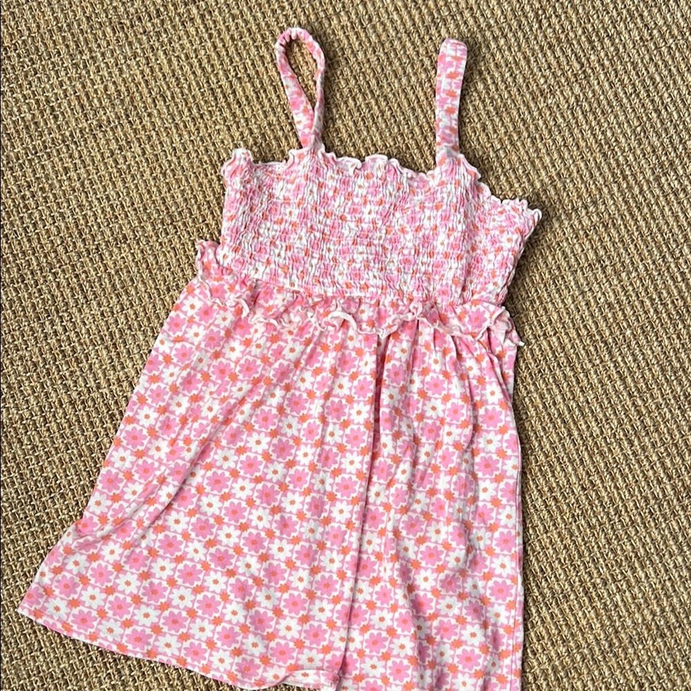 Billabong Pink Floral Kids Dress